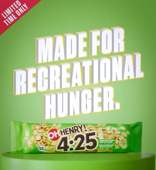 Oh! Henry 4:25 candy bar