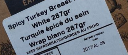 Wrong translation on food label